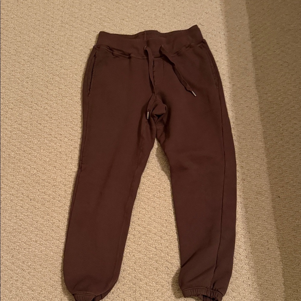 NSF Sayde Brown Sweatpants joggers size small